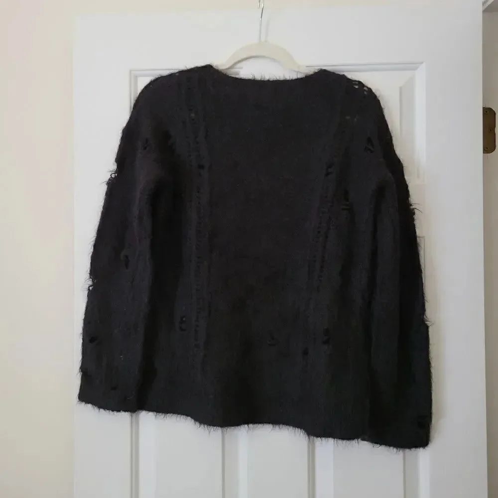 360 Sweater Orena Distressed Cashmere Sweater - Picture 8 of 13